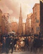 James H. Cafferty Wall Street china oil painting reproduction